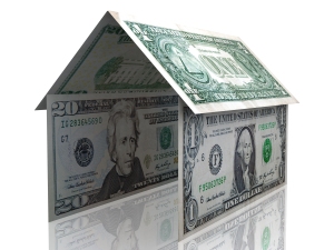 3D dollar house