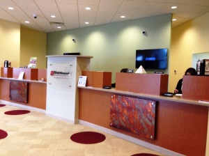 Feb 2 Soft Opening Teller Line